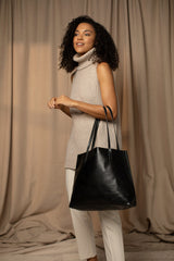 Black tote